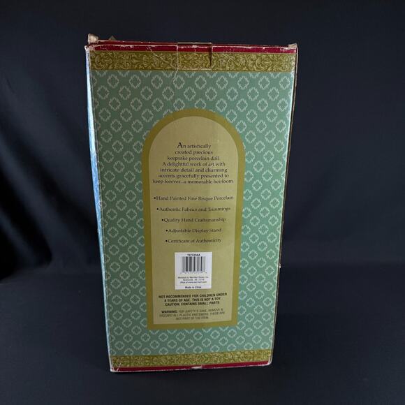 Classic Treasures Special Edition Collectible Porcelain Bisque Doll 16"- - Picture 4 of 9
